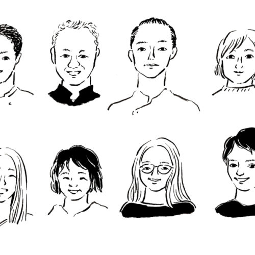 大人の名古屋　Vo.70 似顔絵イラスト